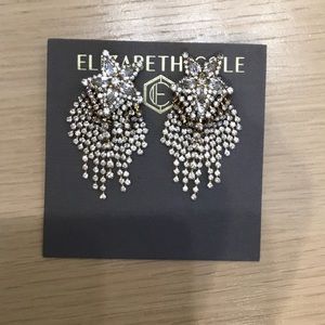 Elizabeth Cole Gold Earrings